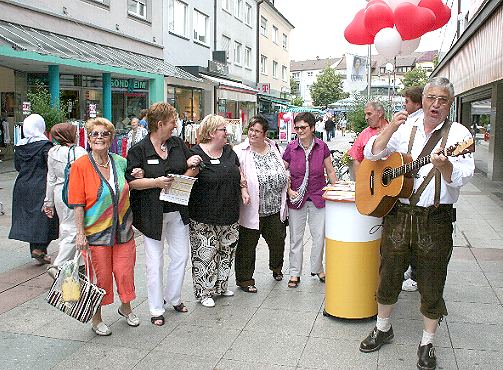 Hermann aus Bayern beim Cura Seniorencentrum in Bruchsal