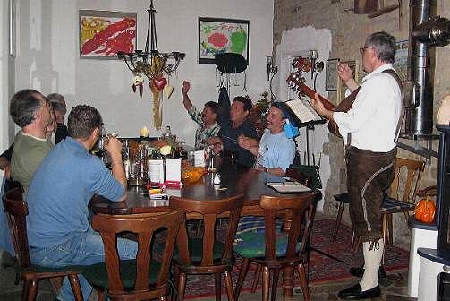 Hermann aus Bayern im Besen Weingut Kelterhof