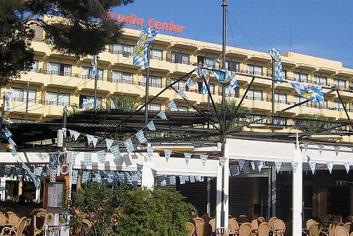 Tamarindo Biergarten in Port Alcudia, Mallorca